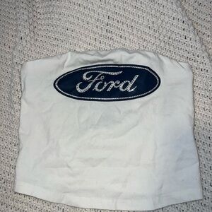 Forever 21 White Tube Top